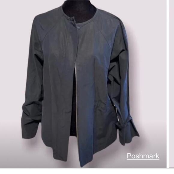 Billy Reid black lightweight women’s jacket size small‎ XS - Picture 1 of 10